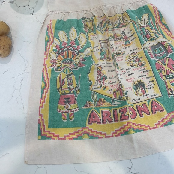 Vintage Arizona waist apron - Picture 3 of 4